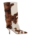Paris Texas Woman Boot Cream Size 10 Calfskin In White