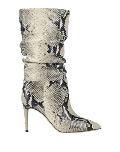 Paris Texas Woman Boot Cream Size 8 Leather In White