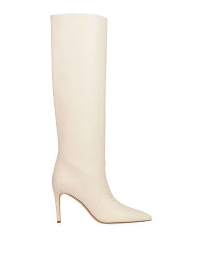 Paris Texas Woman Boot Ivory Size 11 Soft Leather In White