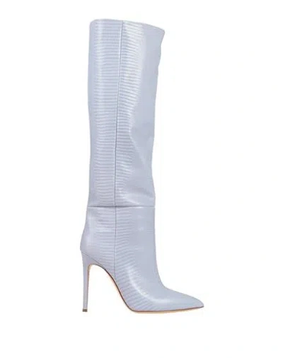 Paris Texas Woman Boot Pastel Blue Size 8 Soft Leather