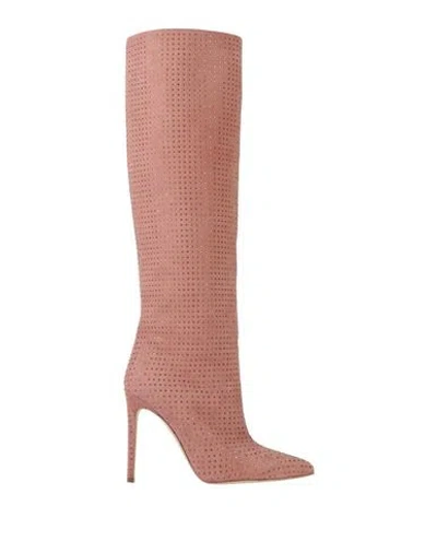 Paris Texas Woman Boot Pastel Pink Size 8 Leather