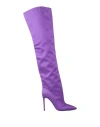 Paris Texas Woman Boot Purple Size 6 Textile Fibers
