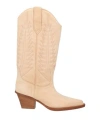 Paris Texas Sedona Suede Tall Western Boots In Beige