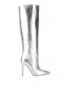 Paris Texas Woman Boot Silver Size 7 Soft Leather