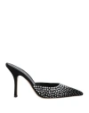 Paris Texas Woman Mules & Clogs Black Size 9 Leather In Black