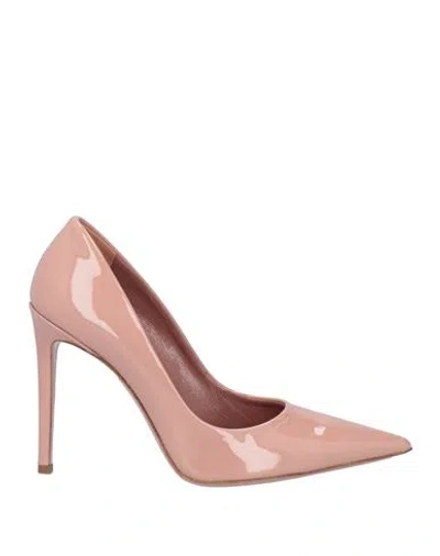 Paris Texas Woman Pumps Antique Rose Size 11 Leather In Pink