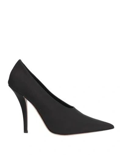 Paris Texas Woman Pumps Black Size 10 Textile Fibers