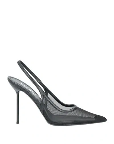 Paris Texas Woman Pumps Black Size 6 Textile Fibers