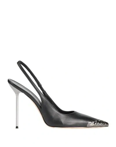 Paris Texas Woman Pumps Black Size 8 Leather