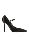 Paris Texas Woman Pumps Black Size 8 Textile Fibers In Black