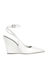 Paris Texas Woman Pumps White Size 8 Leather