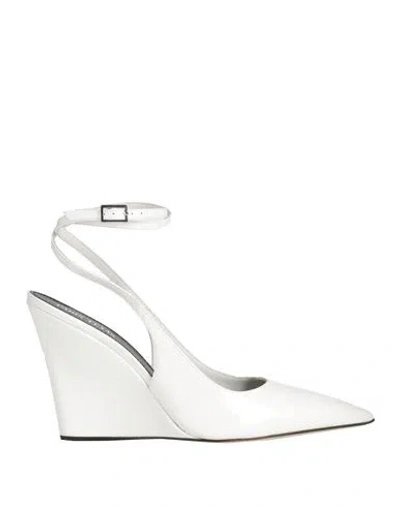 Paris Texas Woman Pumps White Size 8 Leather