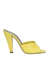 Paris Texas Olivia 120mm Open-toe Mules In Green