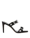 Paris Texas Ursula 85 Mules In Black