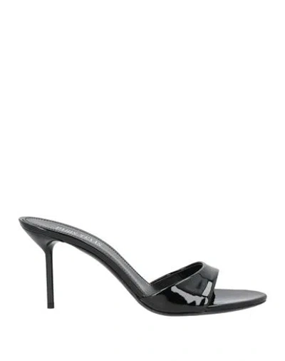 Paris Texas Woman Sandals Black Size 8 Leather