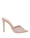Paris Texas Woman Sandals Blush Size 6 Soft Leather In Pink