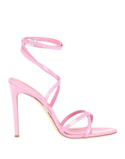 Paris Texas Woman Sandals Pink Size 9 Leather
