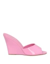 Paris Texas Woman Sandals Pink Size 8 Soft Leather