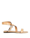 Paris Texas Woman Sandals Sand Size 7 Leather In Beige