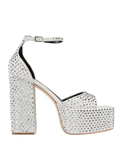 Paris Texas Woman Sandals White Size 8 Leather