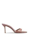 Paris Texas Pink Lidia 70 Mules In Dark Phard