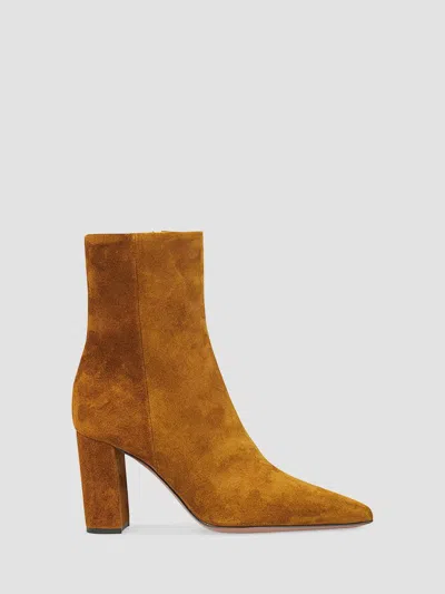 Paris Texas Women's Anja 85mm Suede Ankle Boots In Animal Print