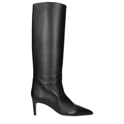 Paris Texas Women's Boots Black Leather