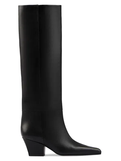Paris Texas Women's Jane 60mm Leather Boots In Black