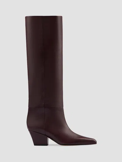Paris Texas Women's Jane Leather Knee-high Boots In Brown