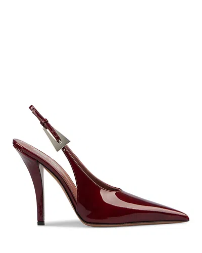 PARIS TEXAS WOMEN'S JESSICA POINTED SLINGBACK PUMPS