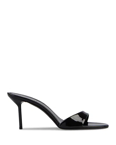 Paris Texas Patent Leather Lidia Mules 70 In Black