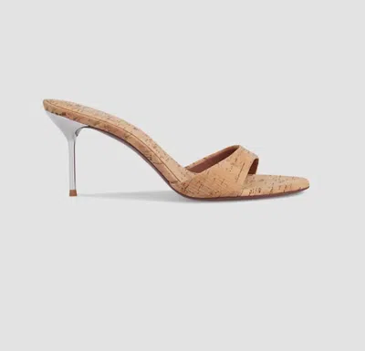 Paris Texas Women's Lidia 70 Mule Sandal In Silver