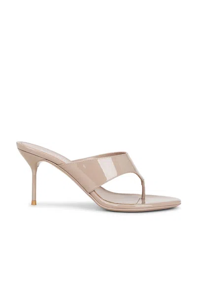 Paris Texas Women's Lidia Thong Mule Sandal In Taupe In Grey