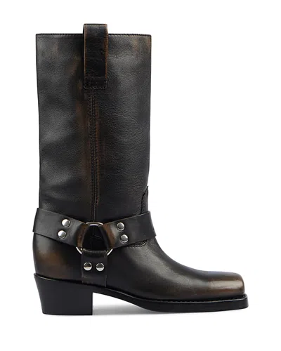 Paris Texas Women's Roxy Harness Boots In Black