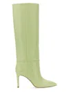 Paris Texas Knee-high 85 Stiletto Boots In Green