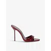 Paris Texas Brown Lidia Mules In Wine