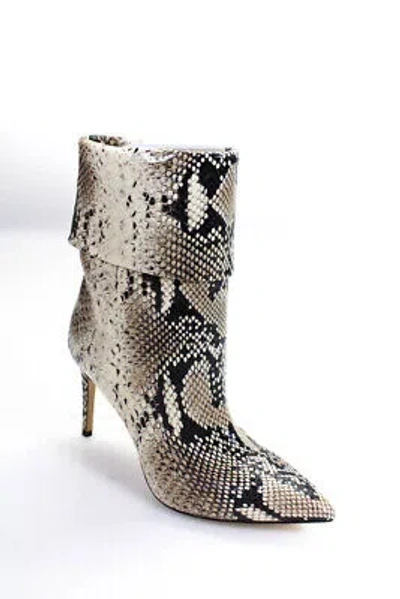 Pre-owned Paris Texas Womens Reverse Boots 85mm - Roccia Size 35.5