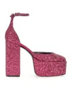 Paris Texas Sparkling High Heel Pumps Platform Sole In Multicolour