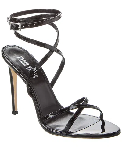 Paris Texas Zoe Patent Sandal In Black