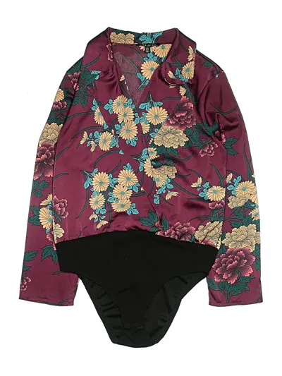 Pre-owned Parisian Kimono In Burgundy