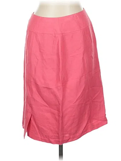 Pre-owned Parisian Signature Casual Skirt In Pink