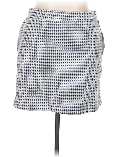 Park Avenue Casual Skirt In Blue