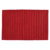 Park Designs Winter Scarf Yarn Rug In Red