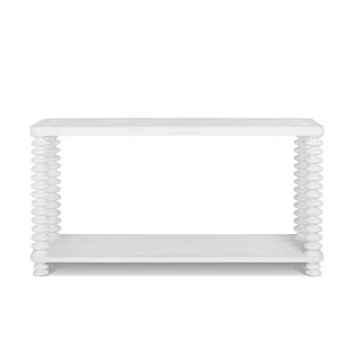 Park Hill Collection 58'' Console Table In Whitewash