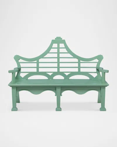 Park Hill Collection Bay Lake Outdoor Garden Bench