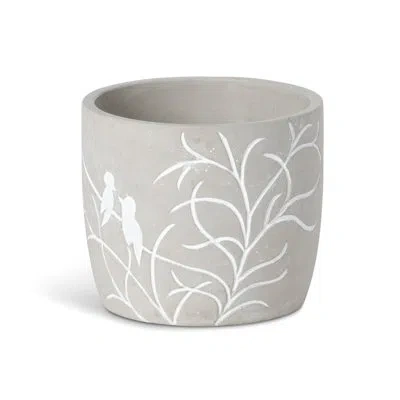 Park Hill Collection Cement Pot Planter