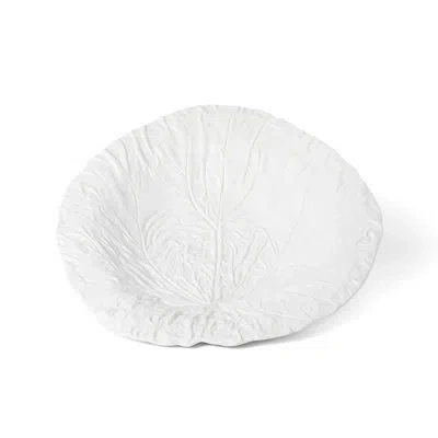 Park Hill Collection Ceramic Decorative Bowl In White
