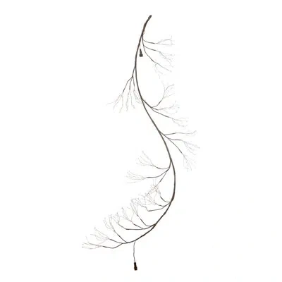Park Hill Collection Forest Led Connectable Lighted Garland In Silver