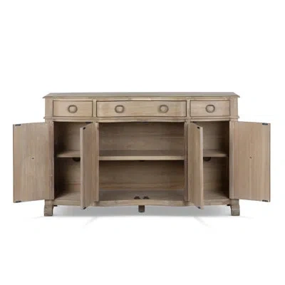 Park Hill Collection Great House Sideboard, Whitewash In Driftwood