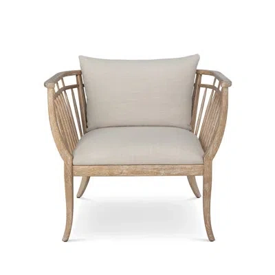 Park Hill Collection Hyannis Port Occasional Chair In Beige Polyester Blend